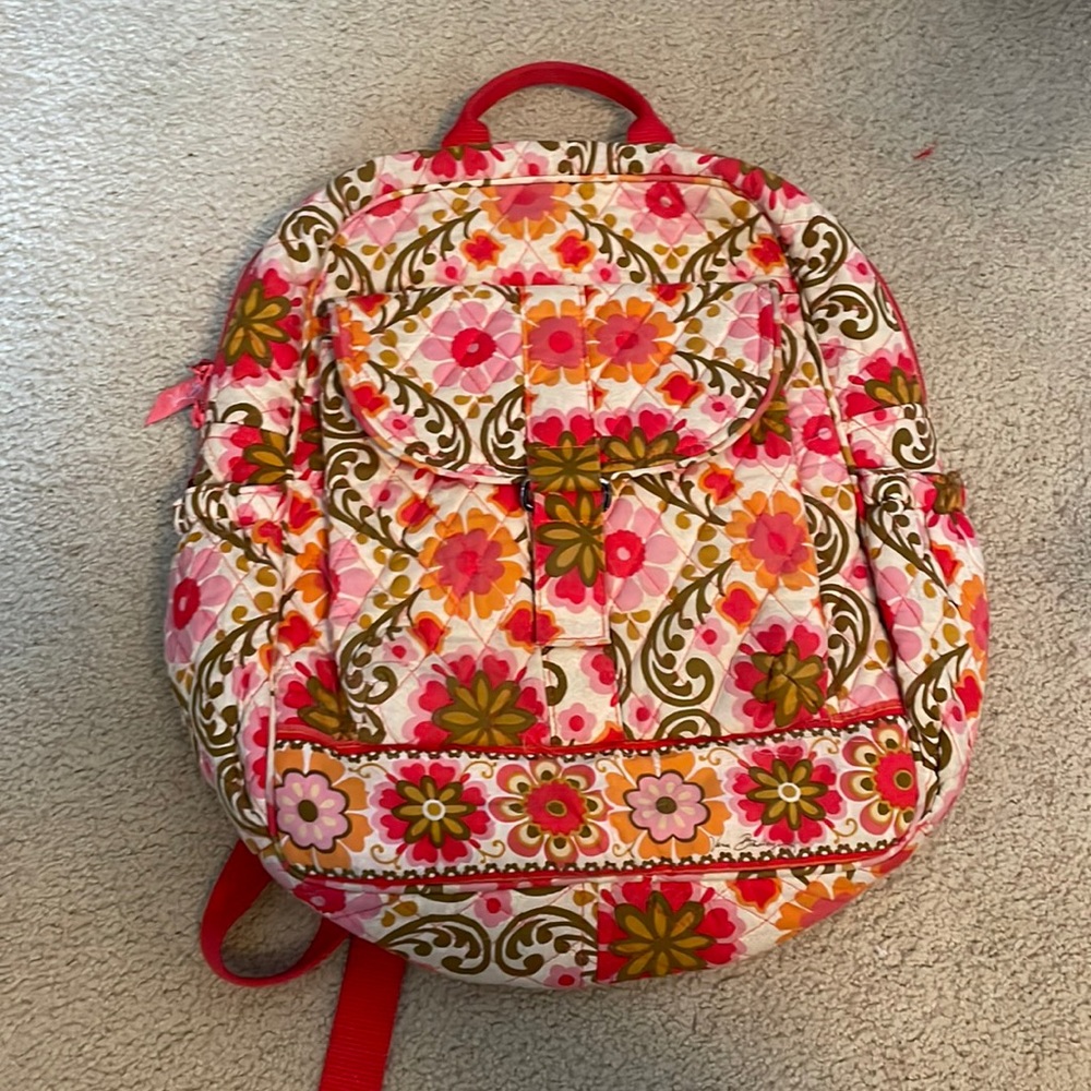 Gently used Vera Bradley backpack